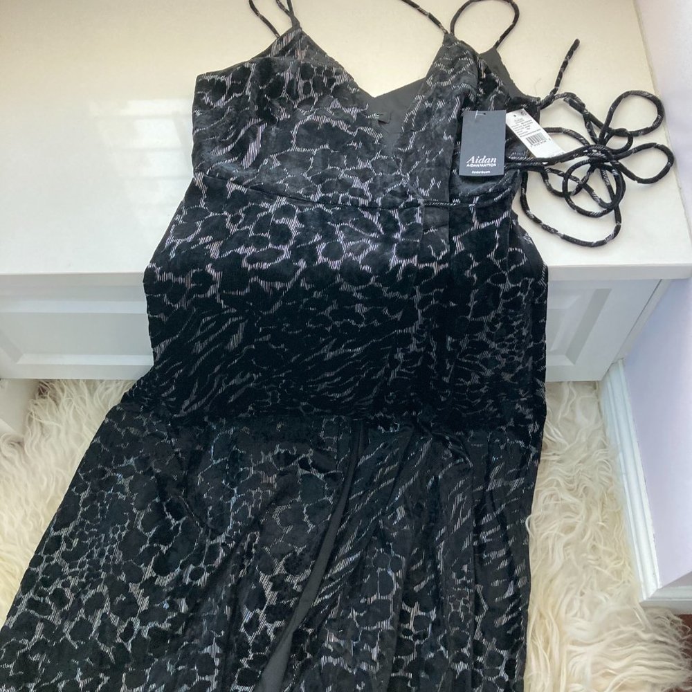 AIDAN MATTOX Printed Long Dress - Picture 9 of 13